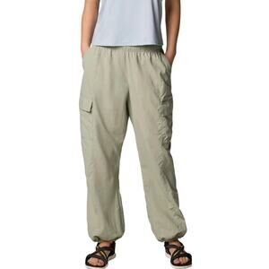 Columbia Women's Sandier Parachute Sage Green Tan Pants Size Medium
